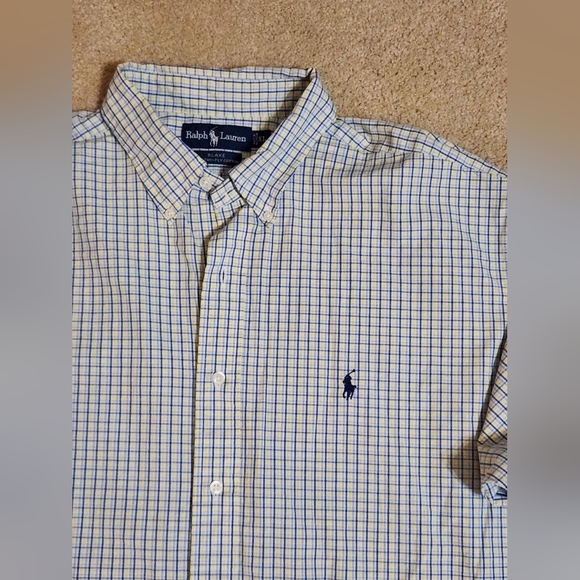 Ralph Lauren Mens Long Sleeve Size XL - Picture 2 of 3